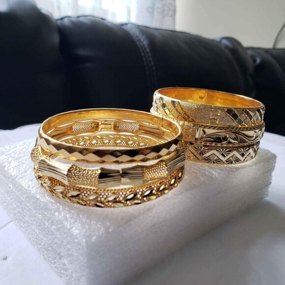 Brand new Fashion 24K Dubai Gold Plated Bracelet for sale - Picture 8 of 8